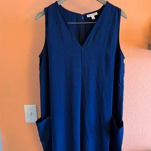 Prologue V-Neck Romper Sz. L Navy - 068